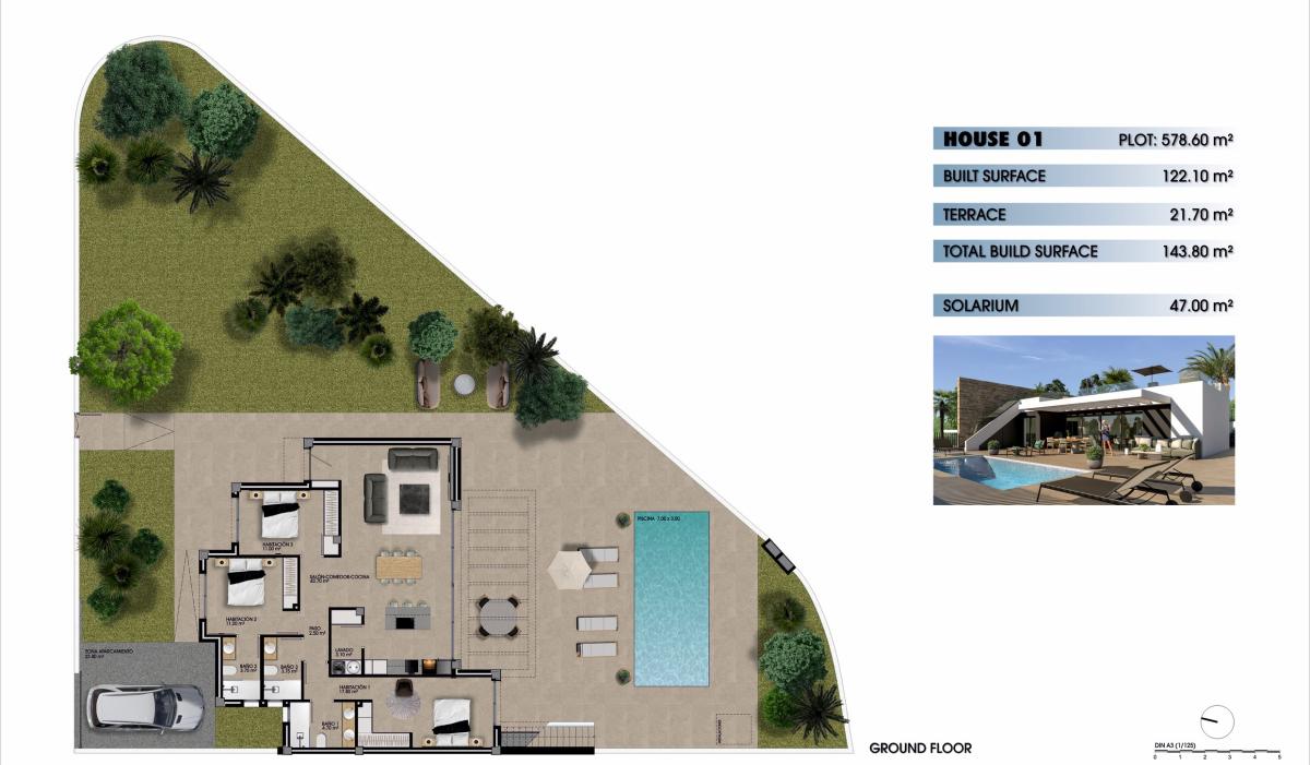 Новостройка Terrazas de Alicante в Мутхамель plan 1