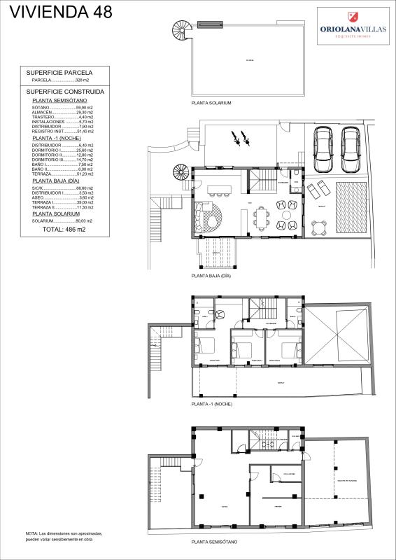 Venta de duplex en Alicante 36-50, Algorfa plan 1