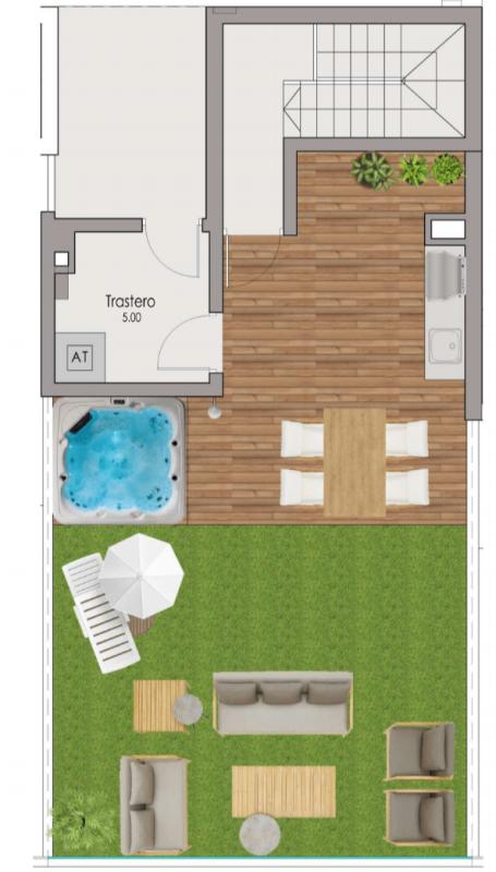 Obra nueva Sunset Beach en Santa Pola (Revista) plan 4
