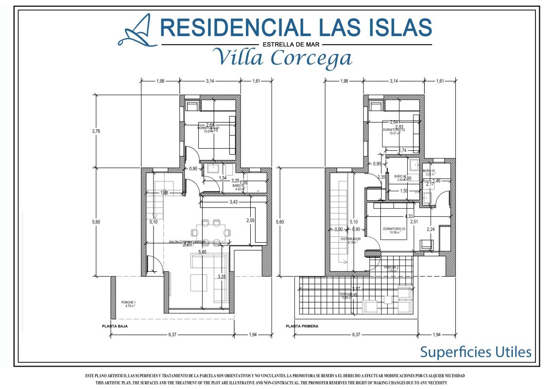 Obra nueva RESIDENCIAL LAS ISLAS en Estrella de Mar (Revista) plan 2