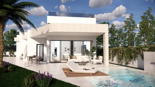 New build CORNER VILLA, Developments in Pilar de la Horadada photo 1