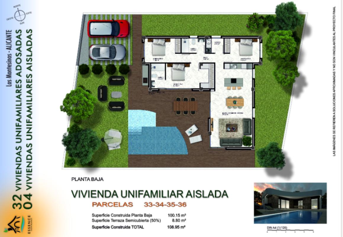 Obra nueva Essence I Montesinos en Los Montesinos (Revista) plan 2