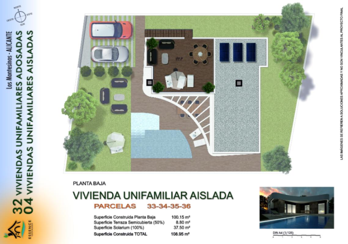 Obra nueva Essence I Montesinos en Los Montesinos (Revista) plan 3
