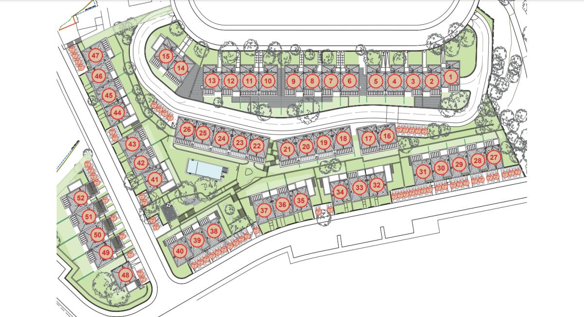 Obra nueva Estrella del Mar Villas II en Marbella (Revista) plan 1
