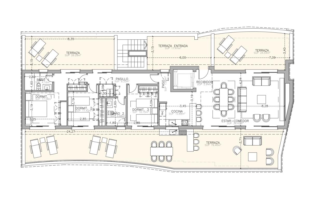 Obra nueva Breeze Marbella en Marbella (Revista) plan 3