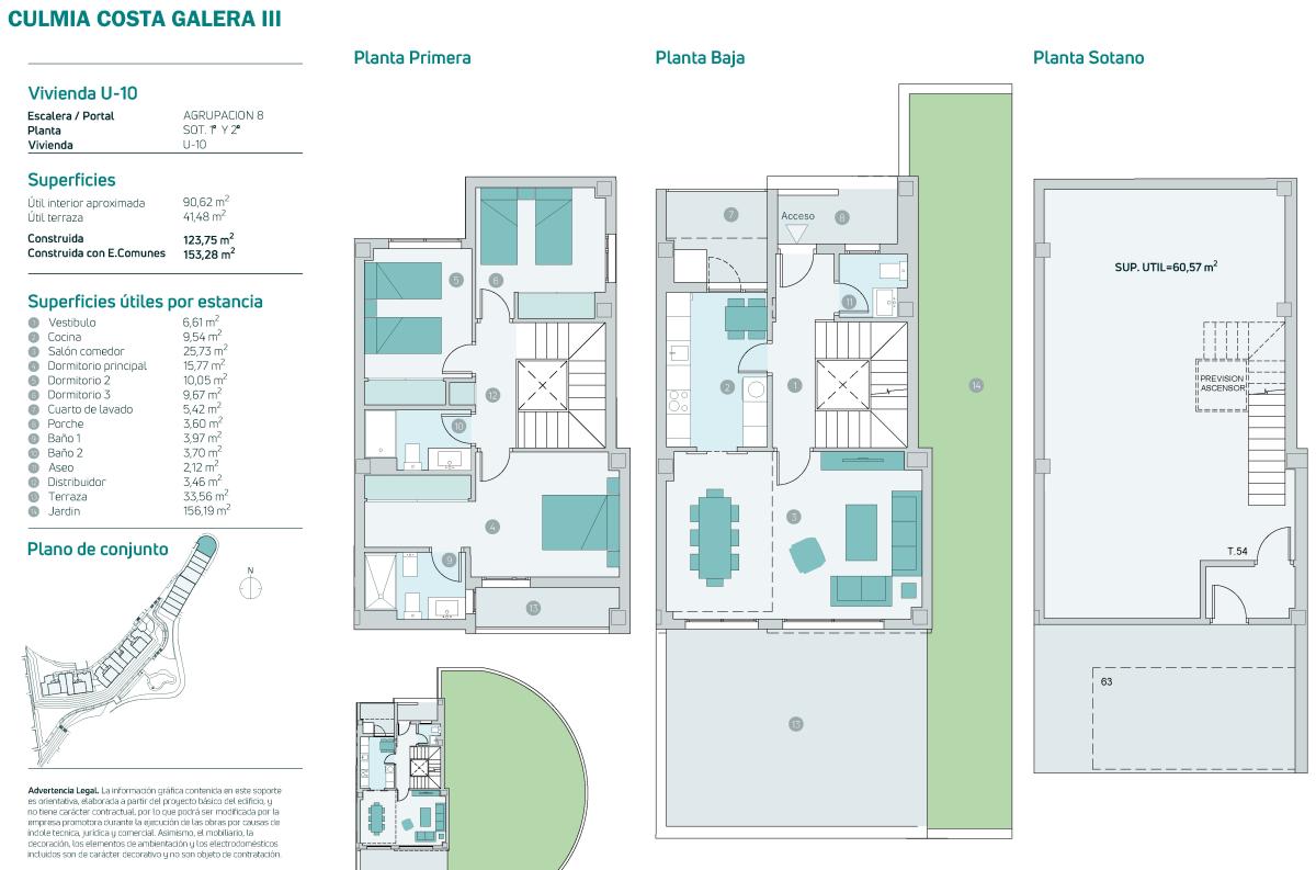 Obra nueva Costa Galera III en Velilla-Taramay (Revista) plan 3