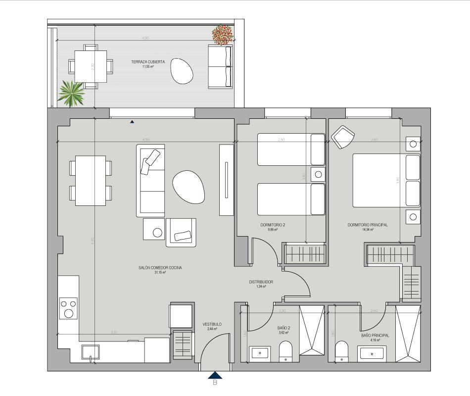 Venta de bajo en Calle Urbanización las Brisas II, El Hacho s/n, Manilva
plan 4