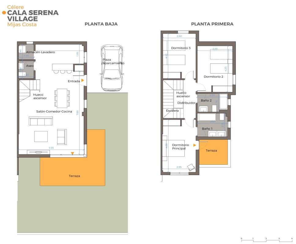 Obra nueva Cala Serena Village en Mijas (Revista) plan 1