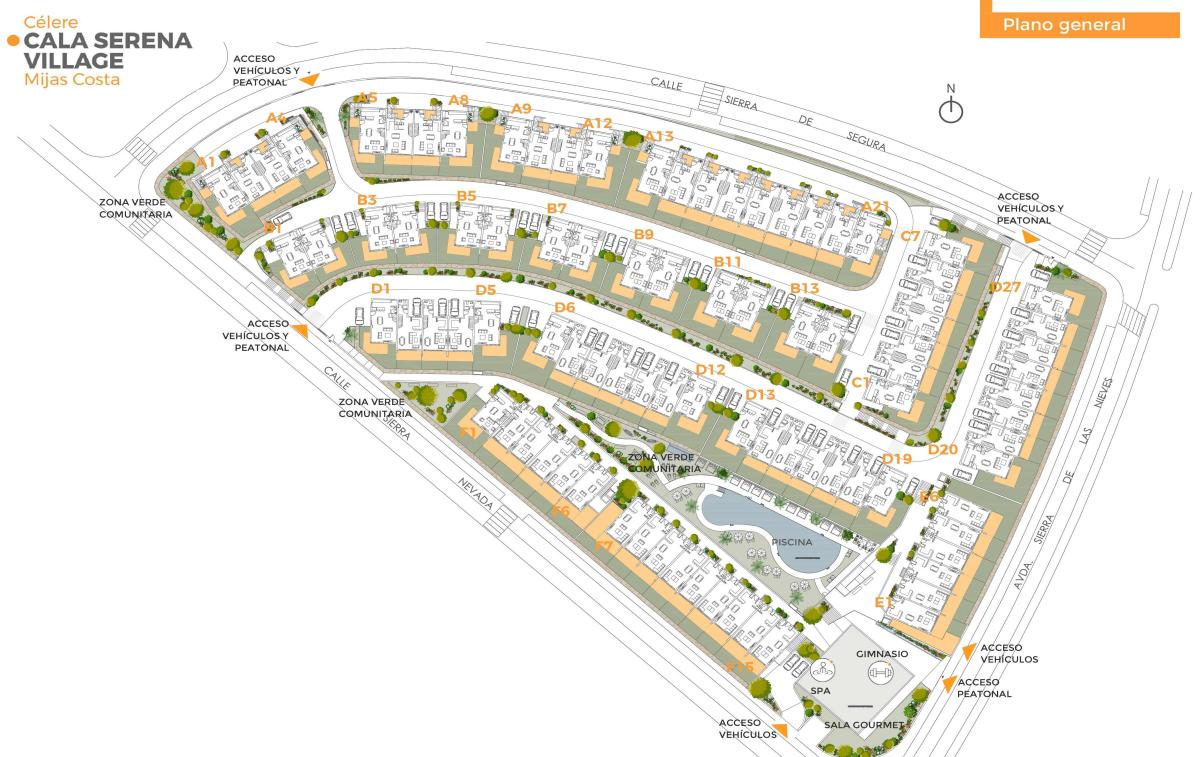 Obra nueva Cala Serena Village en Mijas (Revista) plan 2