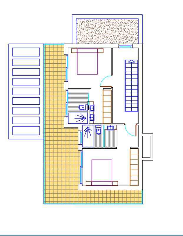 Obra nueva Villas of Busot en Busot (Revista) plan 1