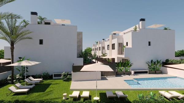 Nowa konstrukcja mieszkaniowa Adosados Calle Sorolla w Sant Antoni de Portmany thumbnail 1
