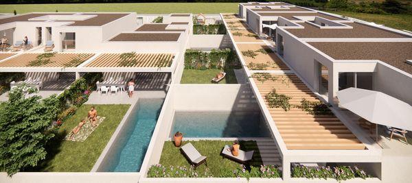 New build 4 pareados en Cerceda (el Boalo), Developments in Cerceda  
 photo 4