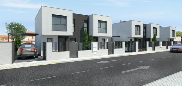 Promoción Chalets pareados e independientes en los Llanos de Griñón obra nueva en Ugena photo 1