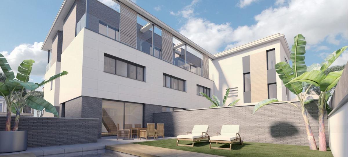 Obra nueva Casas adosadas en Avenida 302 en Castelldefels (Revista) photo 2