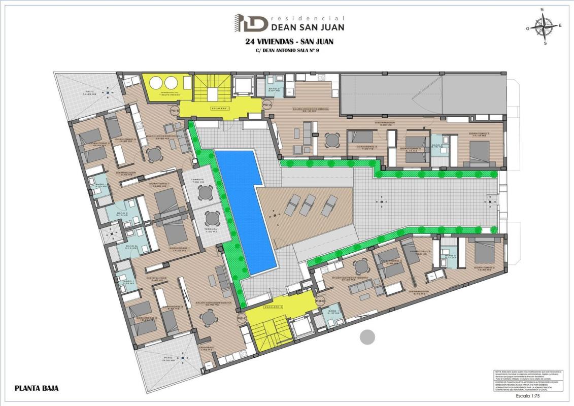 Obra nueva Residencial Dean San Juan en Alicante / Alacant (Revista) plan 2