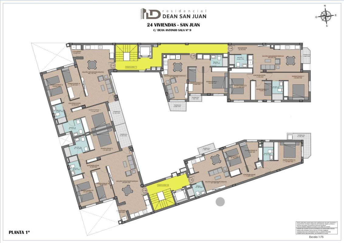 Obra nueva Residencial Dean San Juan en Alicante / Alacant (Revista) plan 3