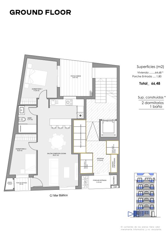 Новостройка Edificio Neptuno в Торревьеха plan 1
