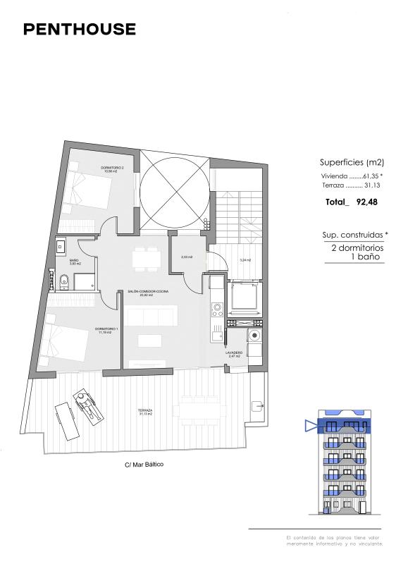 Новостройка Edificio Neptuno в Торревьеха plan 2