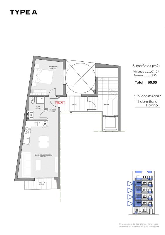 Новостройка Edificio Neptuno в Торревьеха plan 3