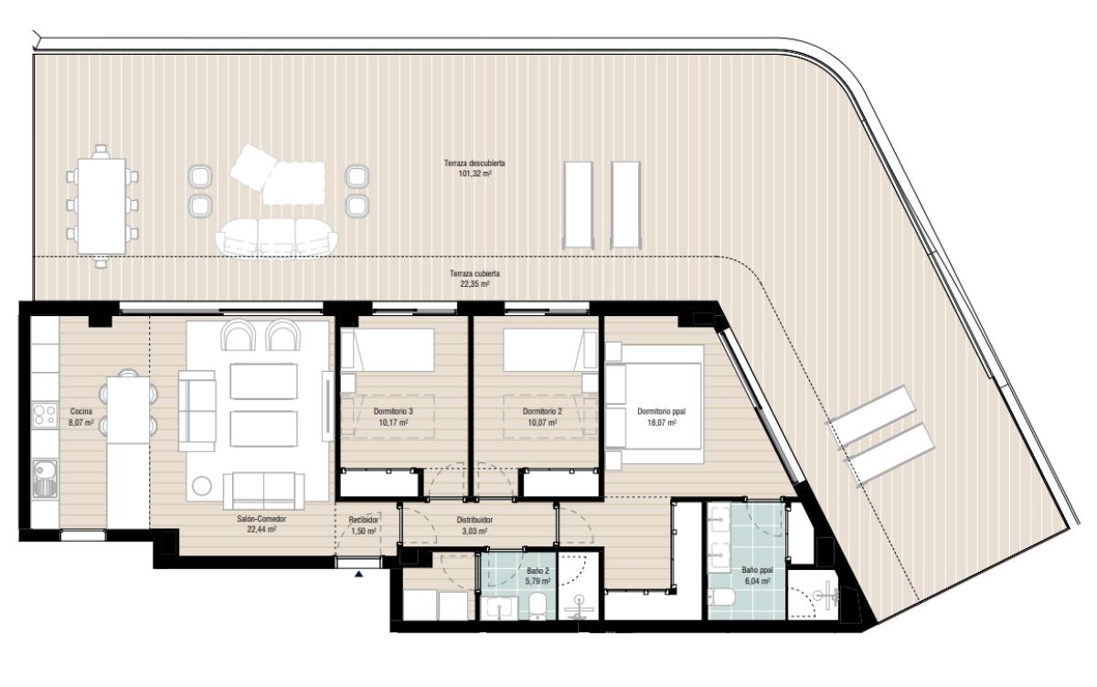 New construction Salvia II in Marbella plan 1