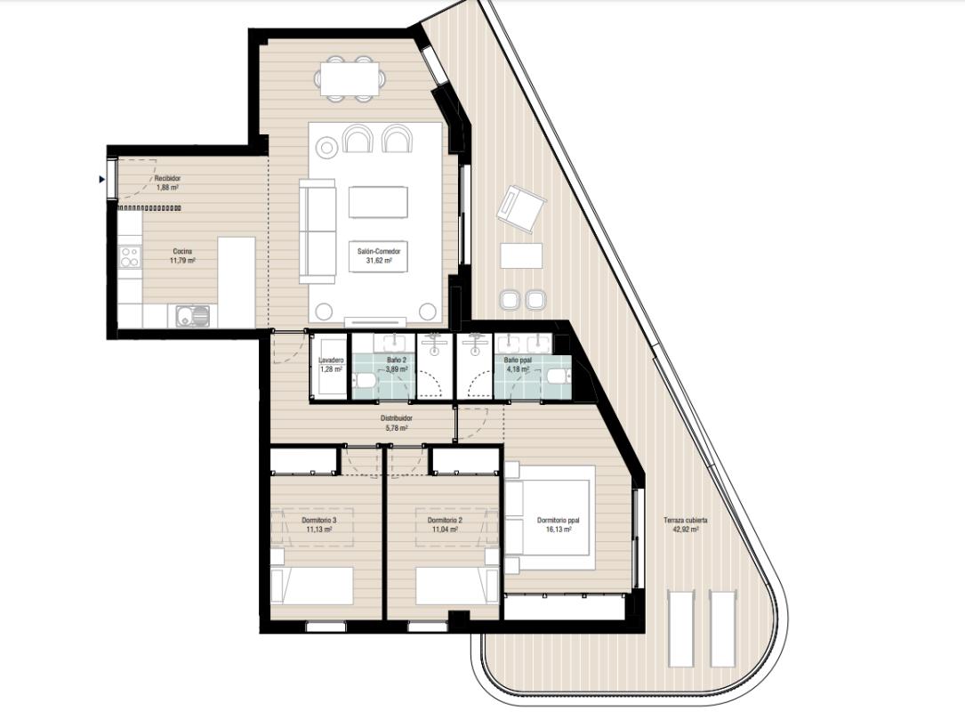 New construction Salvia II in Marbella plan 2