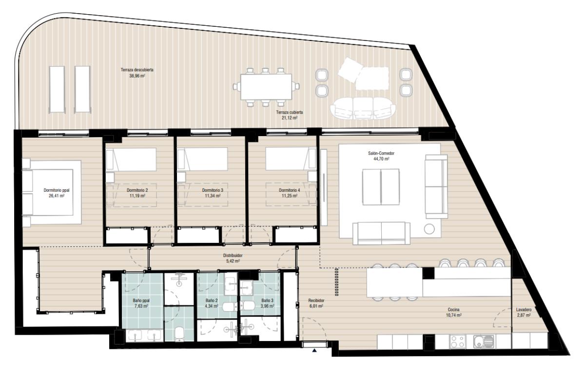 New construction Salvia II in Marbella plan 3