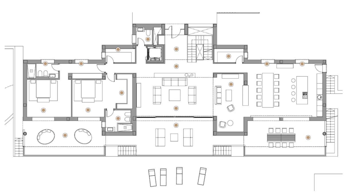Obra nueva Paradise Villas en Estepona (Revista) plan 2