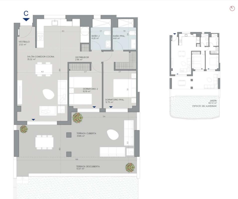 Obra nueva Aby Middle en Estepona (Revista) plan 1