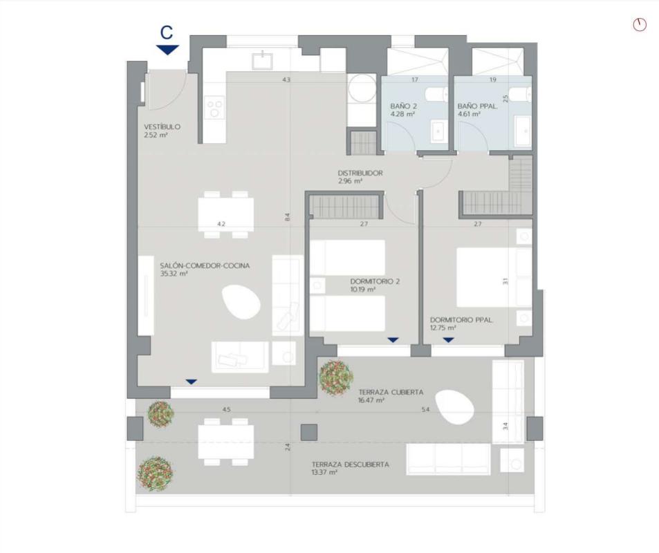 Obra nueva Aby Middle en Estepona (Revista) plan 3