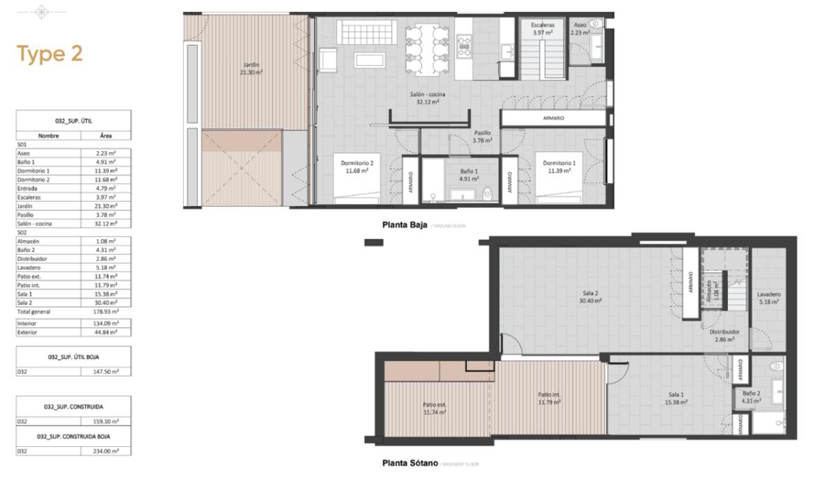 Obra nueva Bougainvillea en Estepona (Revista) plan 3