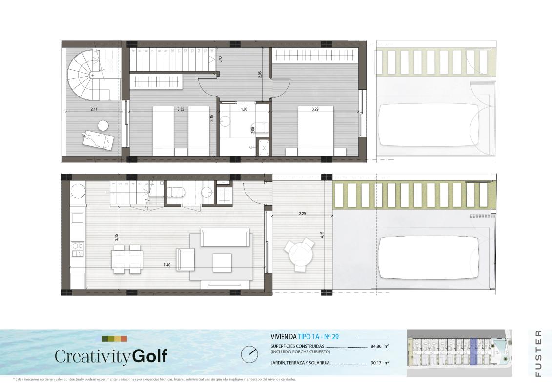 New construction Creativity Golf in Pilar de la Horadada plan 1