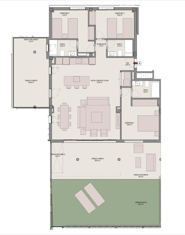 Новостройка Taray Residences в Эстепона plan 1