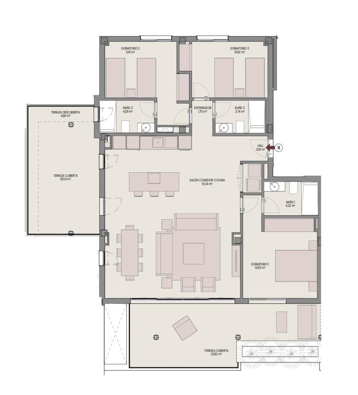 Новостройка Taray Residences в Эстепона plan 2