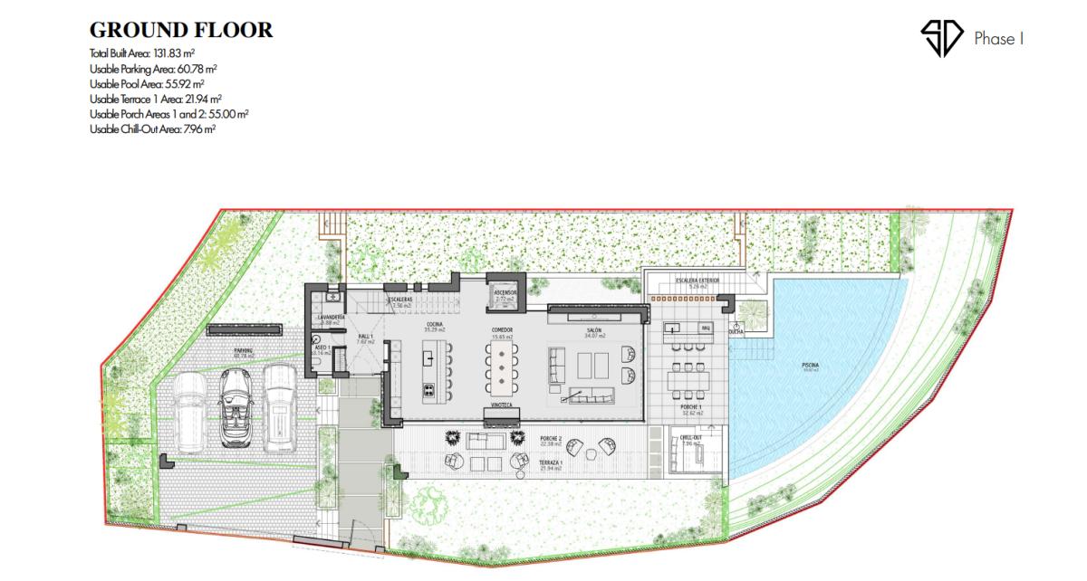 Obra nueva 7 Diamonds La Capellanía en Benalmádena (Revista) plan 2