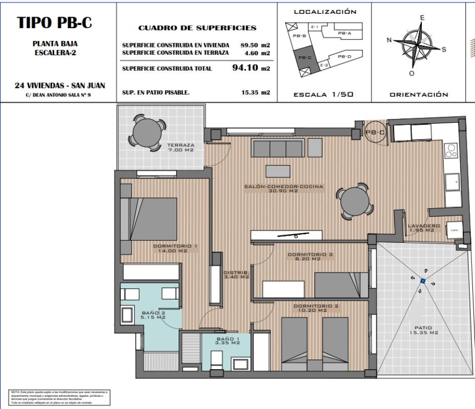 Obra nueva Residencial Dean San Juan en Alicante / Alacant (Revista) plan 4