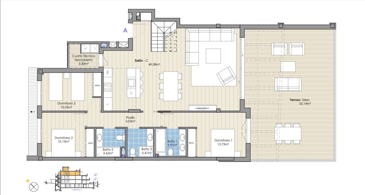Venta de bajo en Avenida de los Acebos s/n, Marbella
plan 4