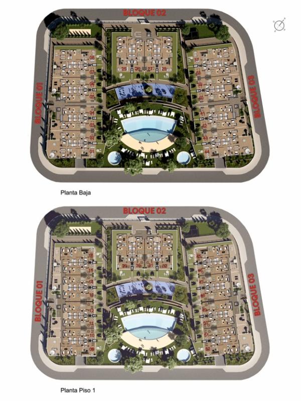 New construction Residencial Jaya Apartments in Amoros plan 1
