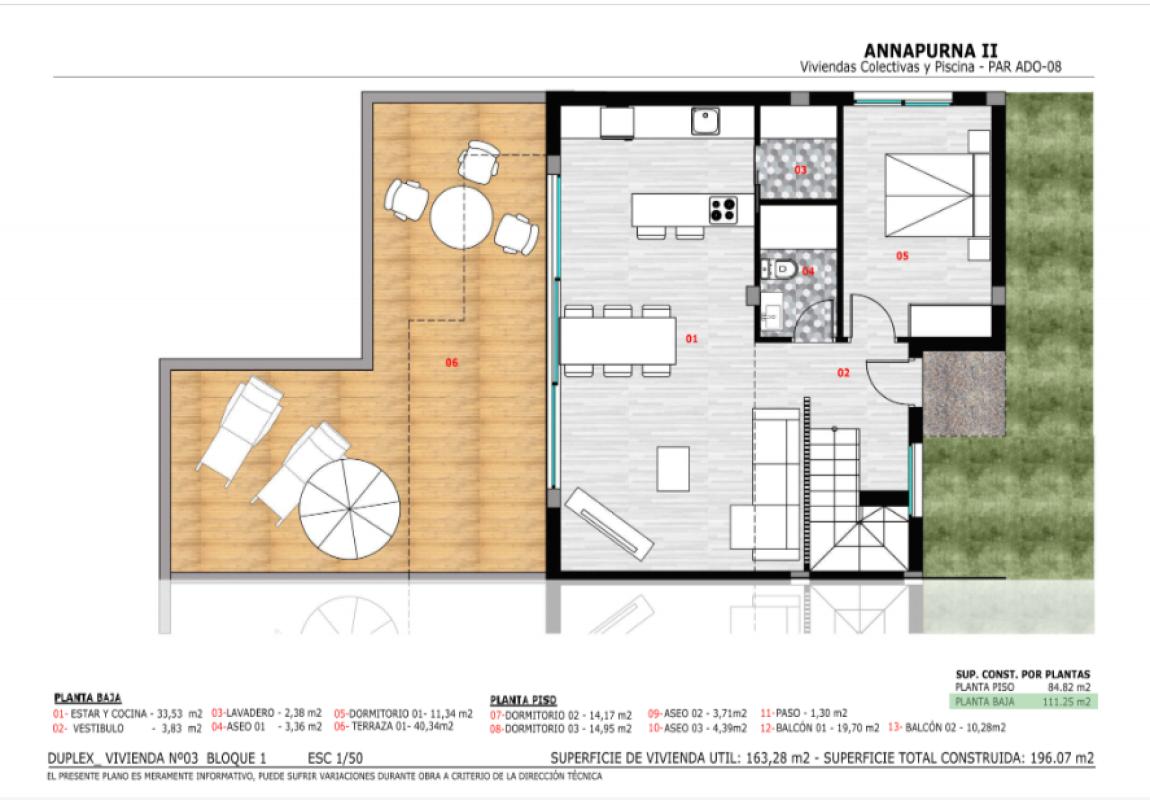 Obra nueva Annapurna II en Monforte del Cid (Revista) plan 5