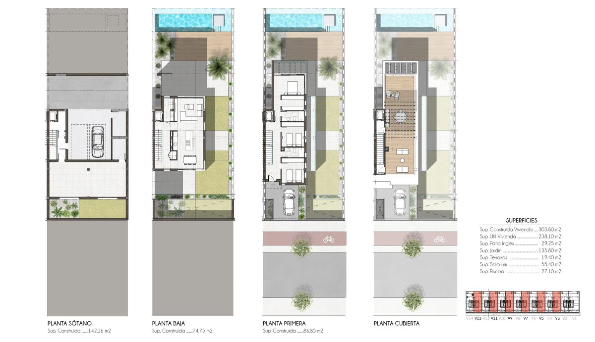 New construction Makalu III in Amoros plan 2
