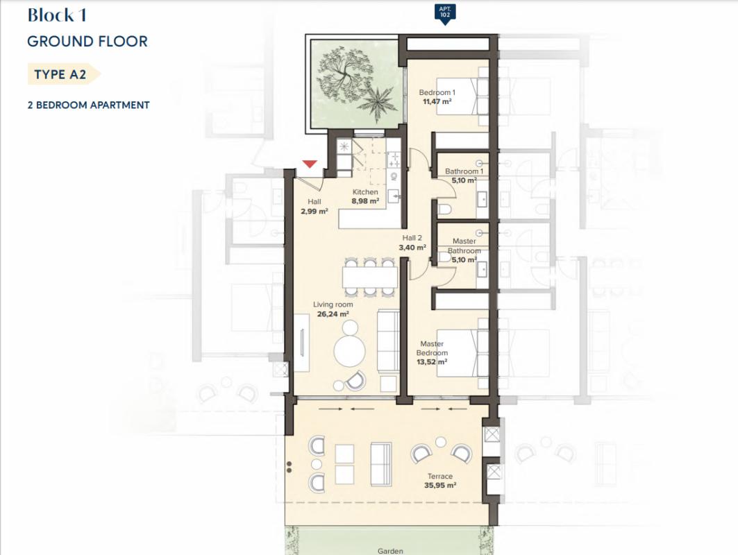 Obra nueva SunWay Residence en Estepona (Revista) plan 1