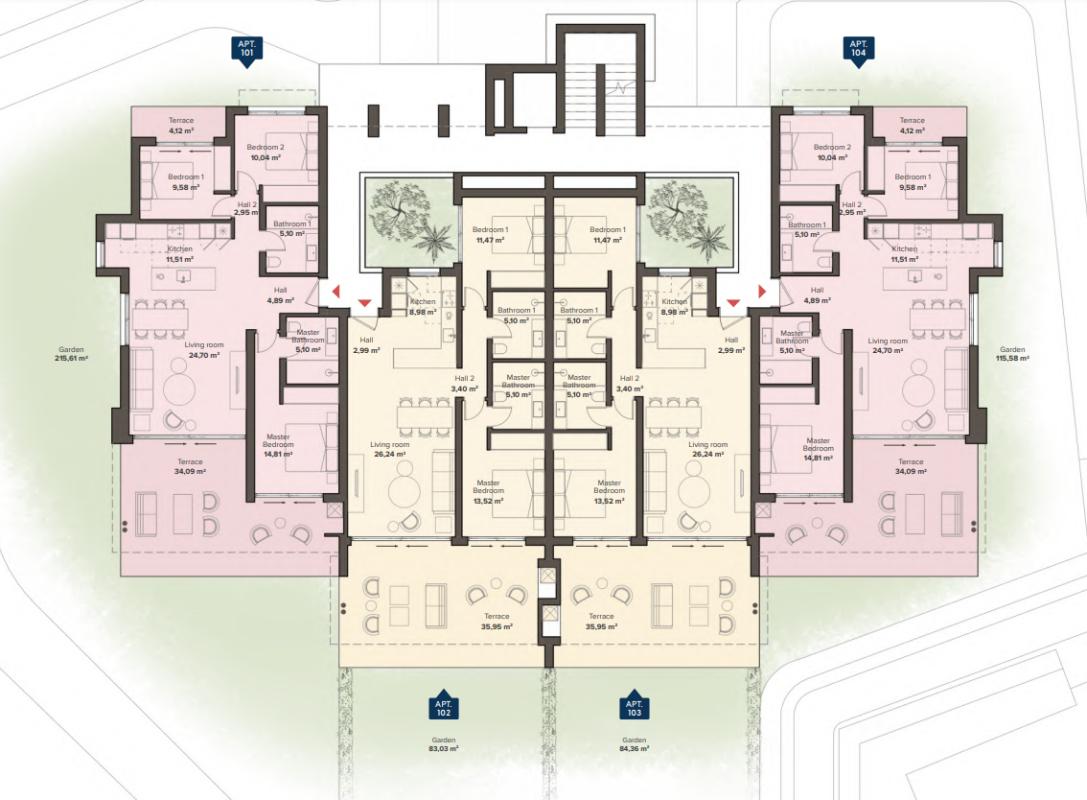 Obra nueva SunWay Residence en Estepona (Revista) plan 4