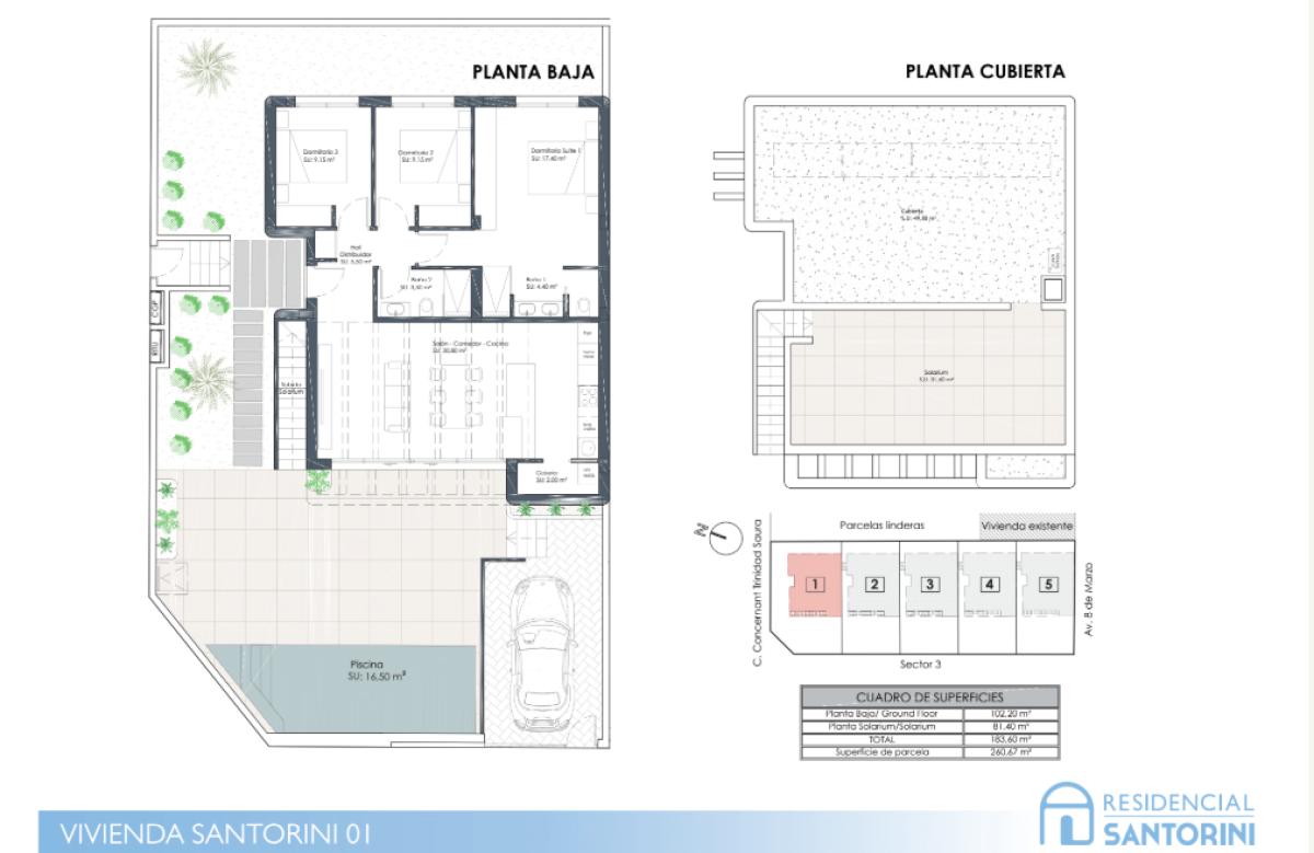 Новостройка Residensial SANTORINI в Долорес plan 2