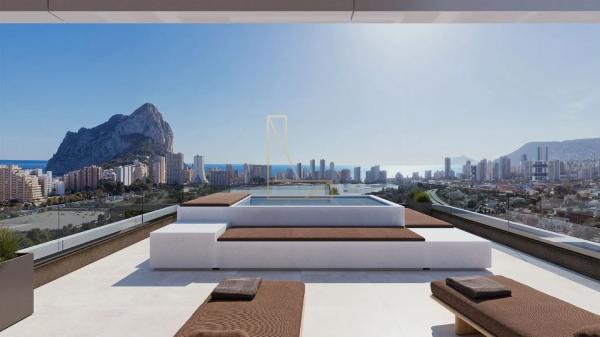 Ático en venta en Playa de Fossa-Levante, Calpe thumbnail 1