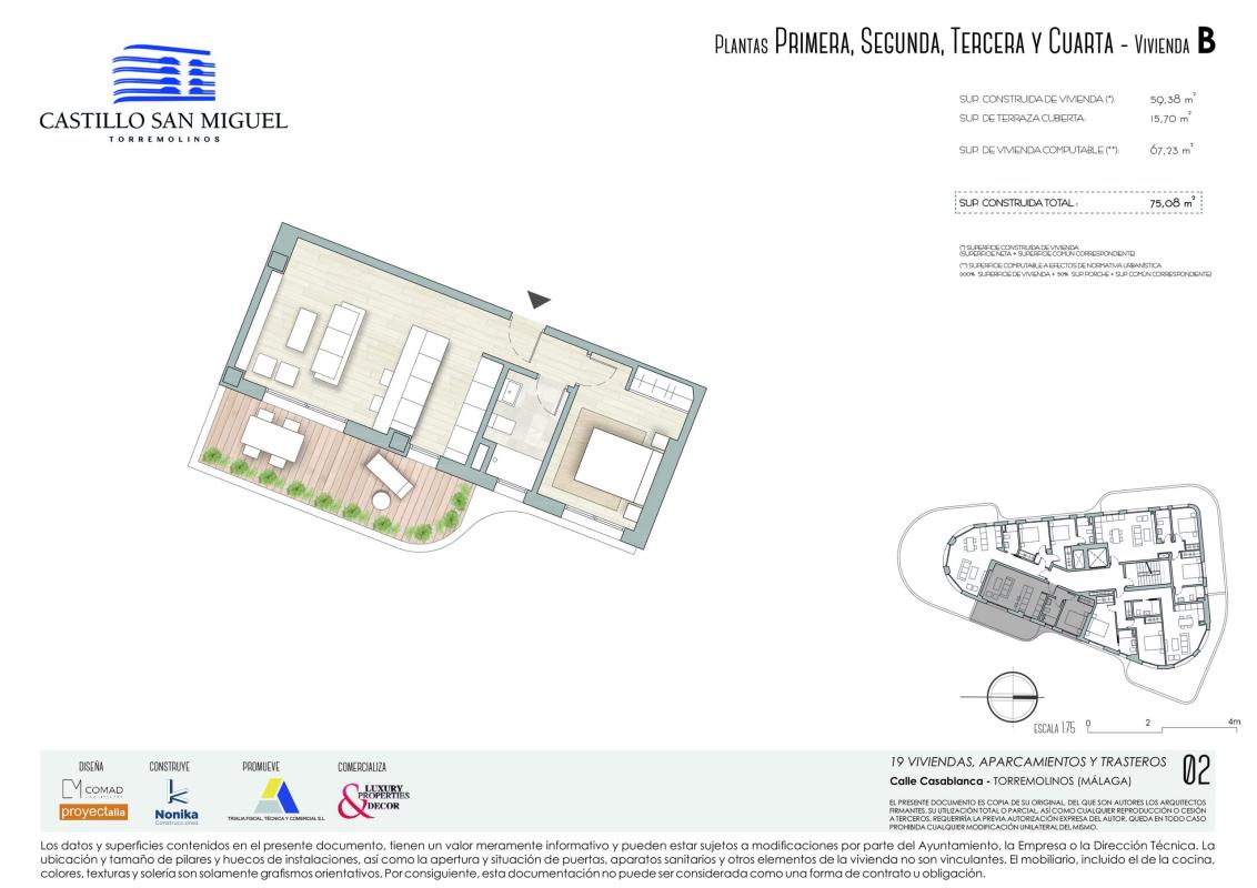 Sale of apartment in Avenida Palma de Mallorca, 41, Torremolinos
 plan 1