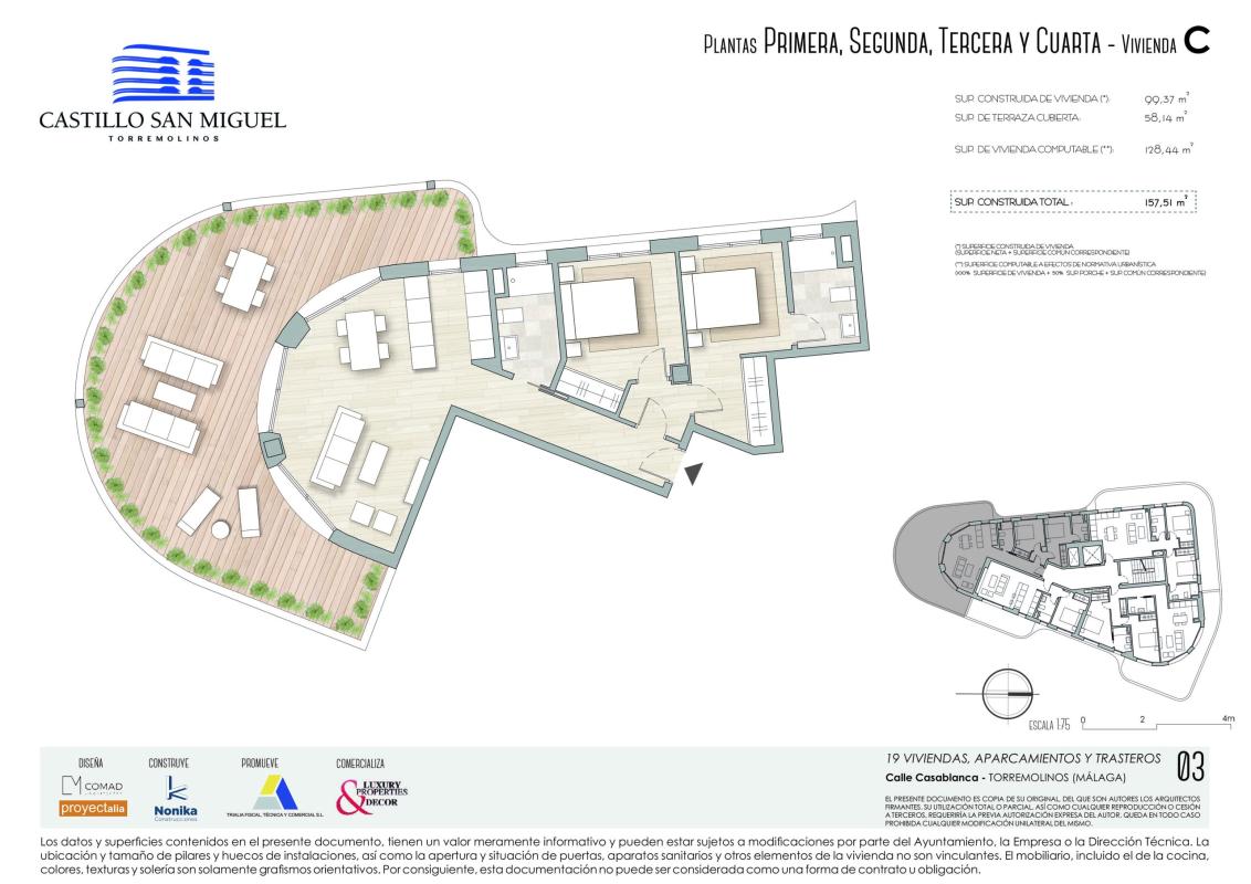 Sale of apartment in Avenida Palma de Mallorca, 41, Torremolinos
 plan 2