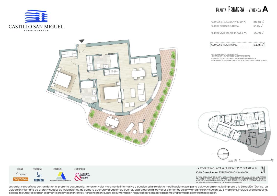 Sale of apartment in Avenida Palma de Mallorca, 41, Torremolinos
 plan 4