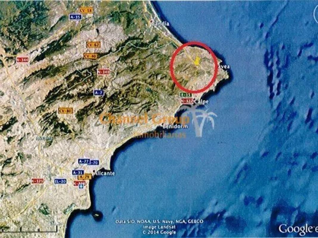 Terreno en venta en Gata de Gorgos, Alicante photo 5