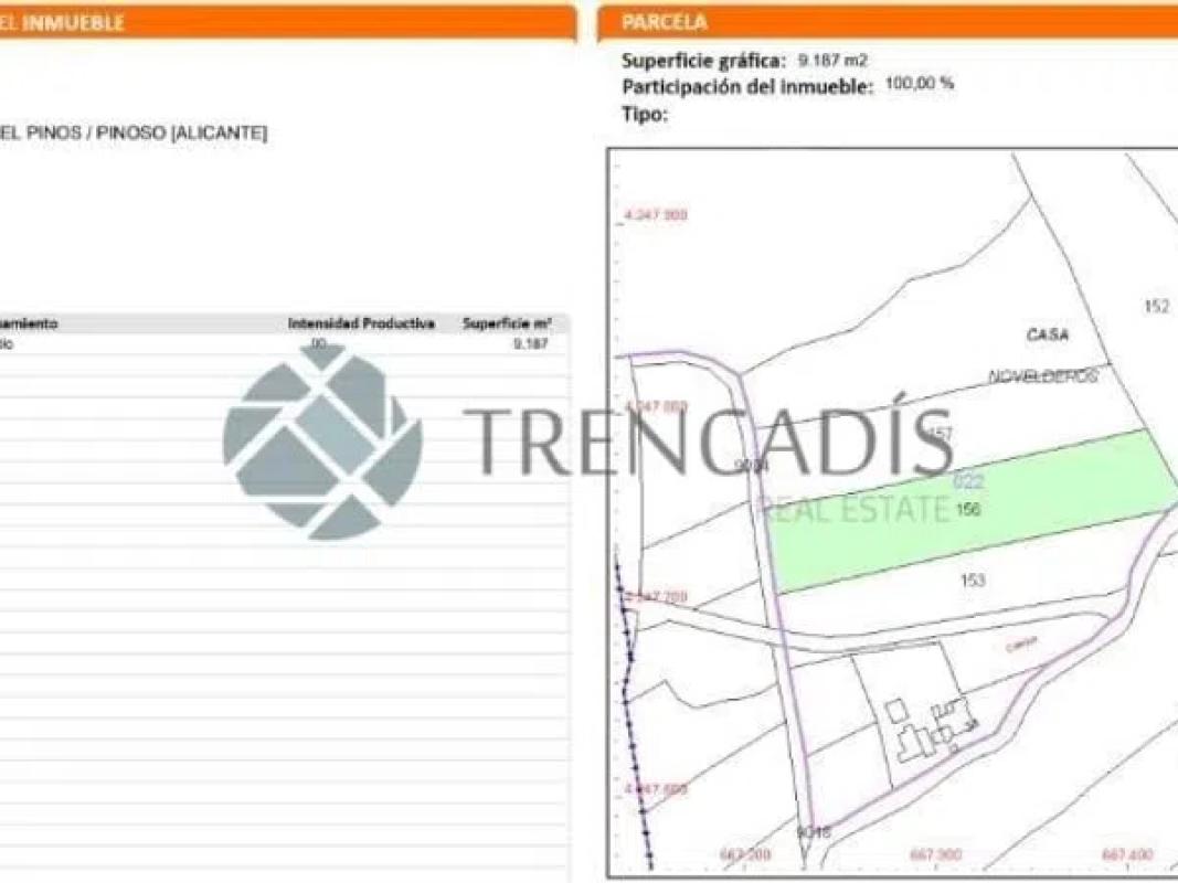 Terreno en venta en Pinoso, Alicante photo 2