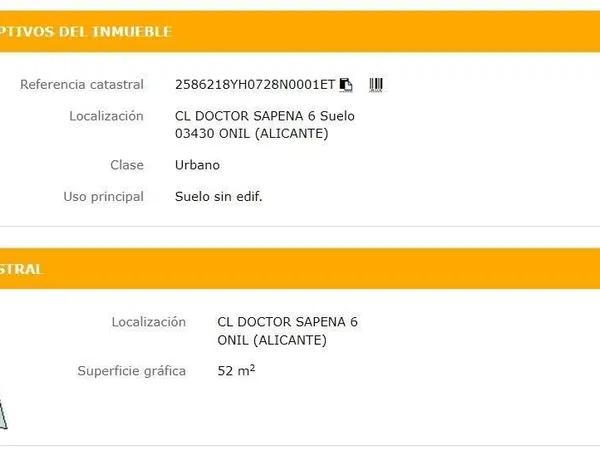 Terreno en Onil photo 3