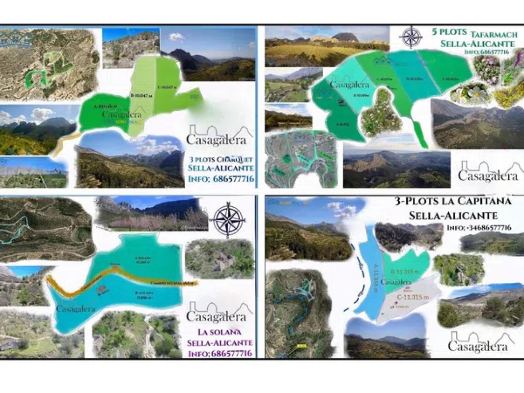 Land for sale in Sella, Alicante photo 1